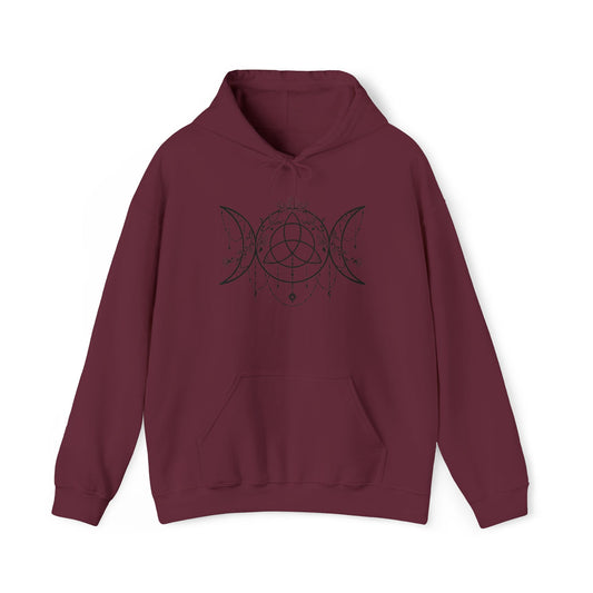 Triple Moon Pentacle Hoodie