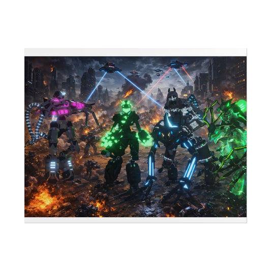 "A Cybernetic Fall" Poster