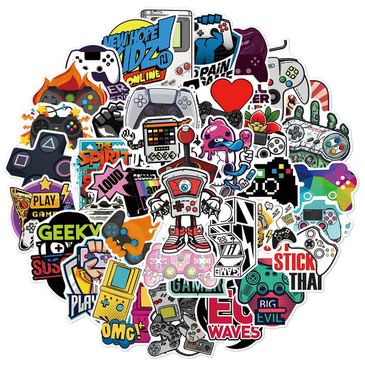 50PCS Video Game Stickers