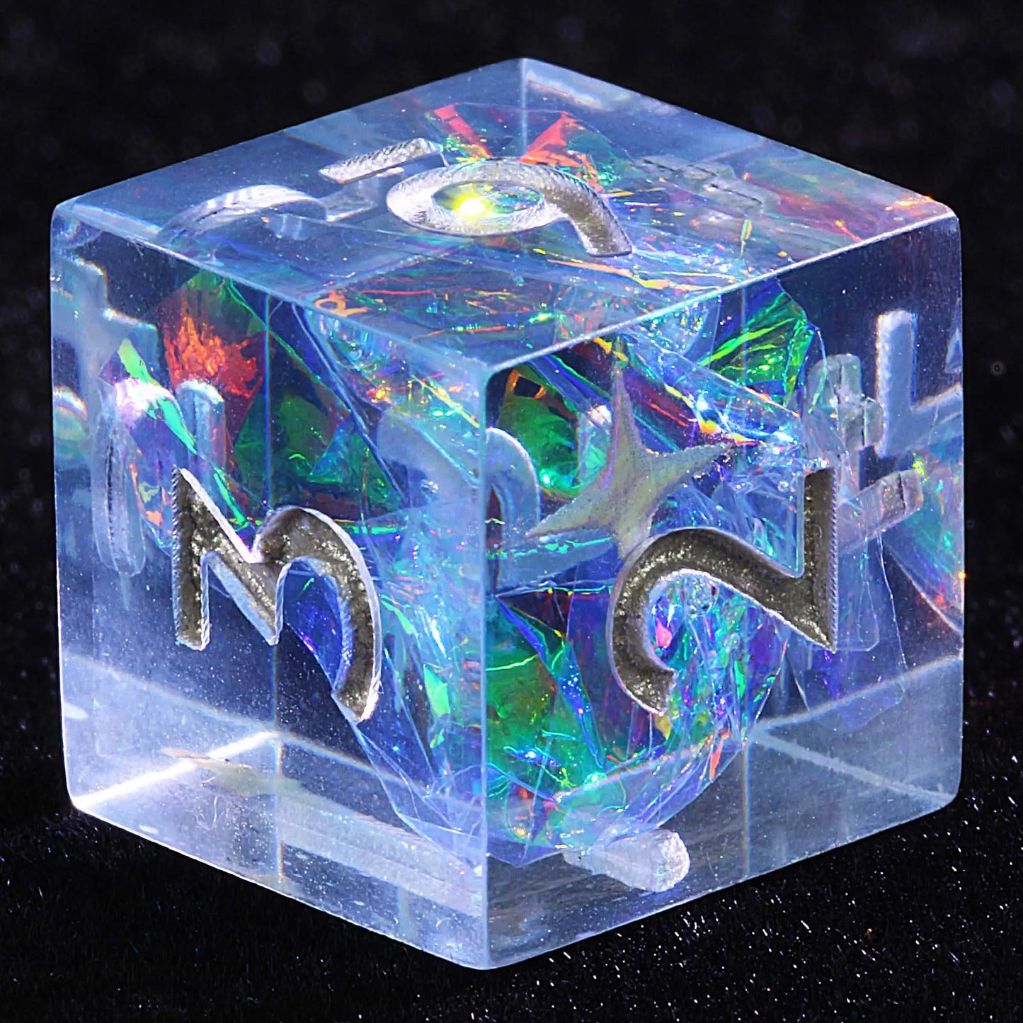 Celestial Cross 9 Polyhedral Set D&D Dice