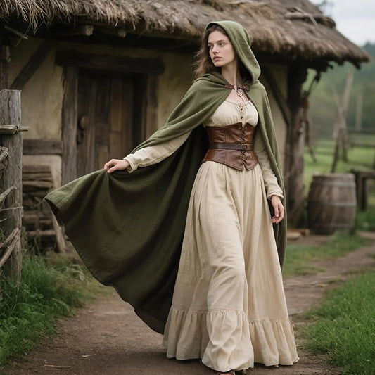 Renaissance Cape with Hood