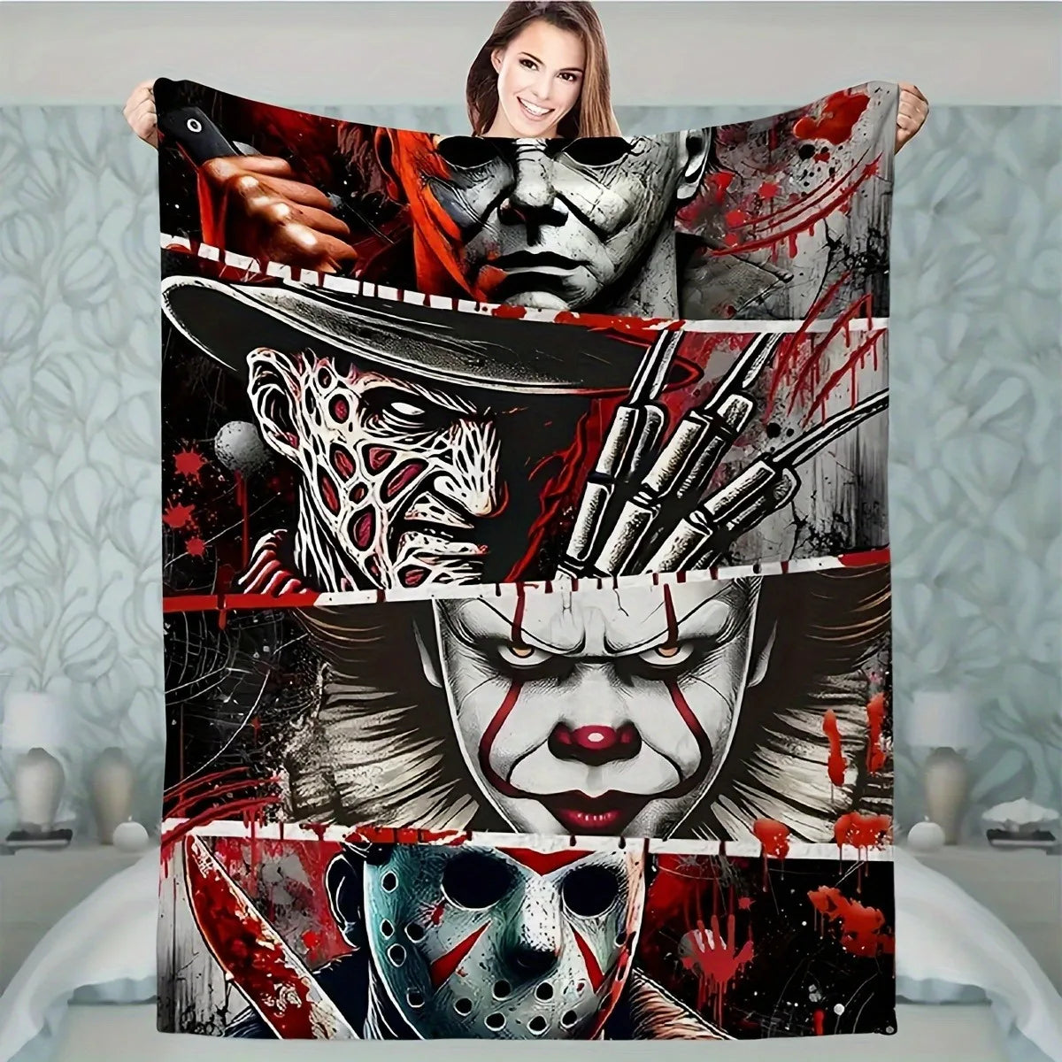 Horror Movie Icon Blankets