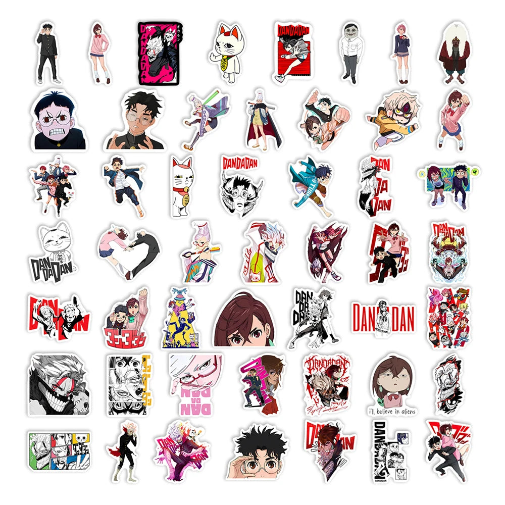 10/30/50pcs Anime DDAN Stickers