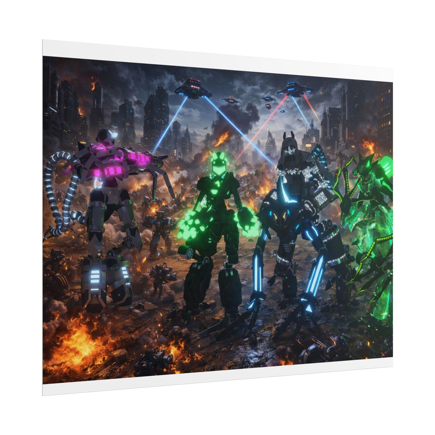 "A Cybernetic Fall" Poster