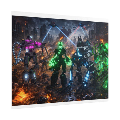 "A Cybernetic Fall" Poster