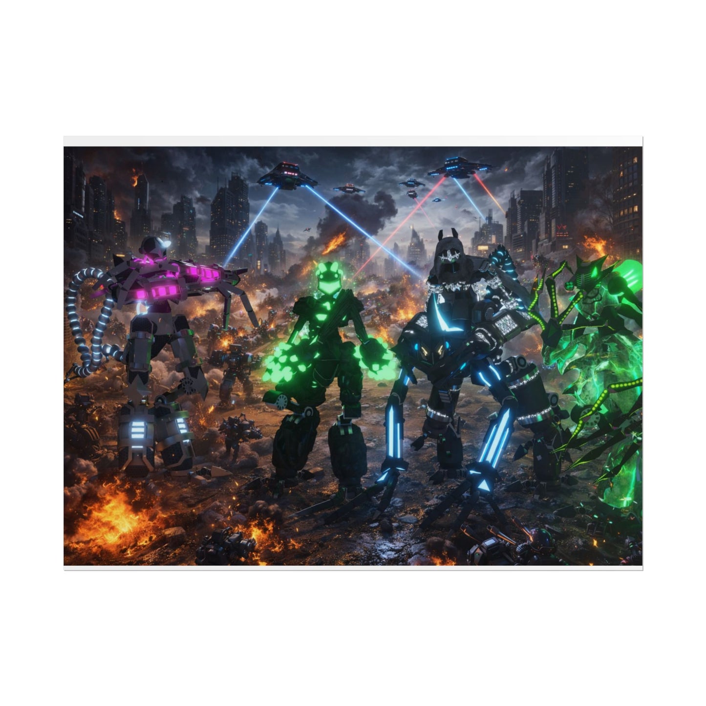 "A Cybernetic Fall" Poster