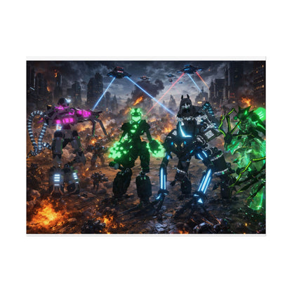 "A Cybernetic Fall" Poster