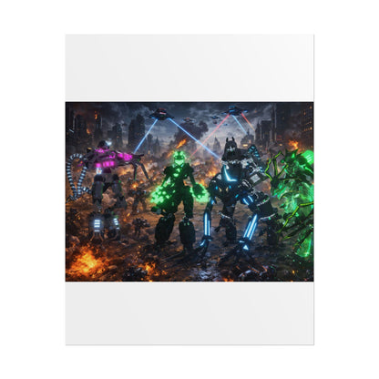 "A Cybernetic Fall" Poster