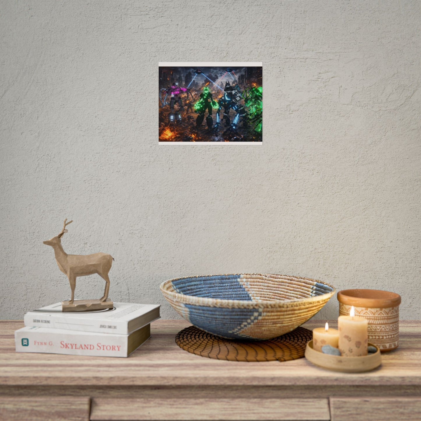 "A Cybernetic Fall" Poster