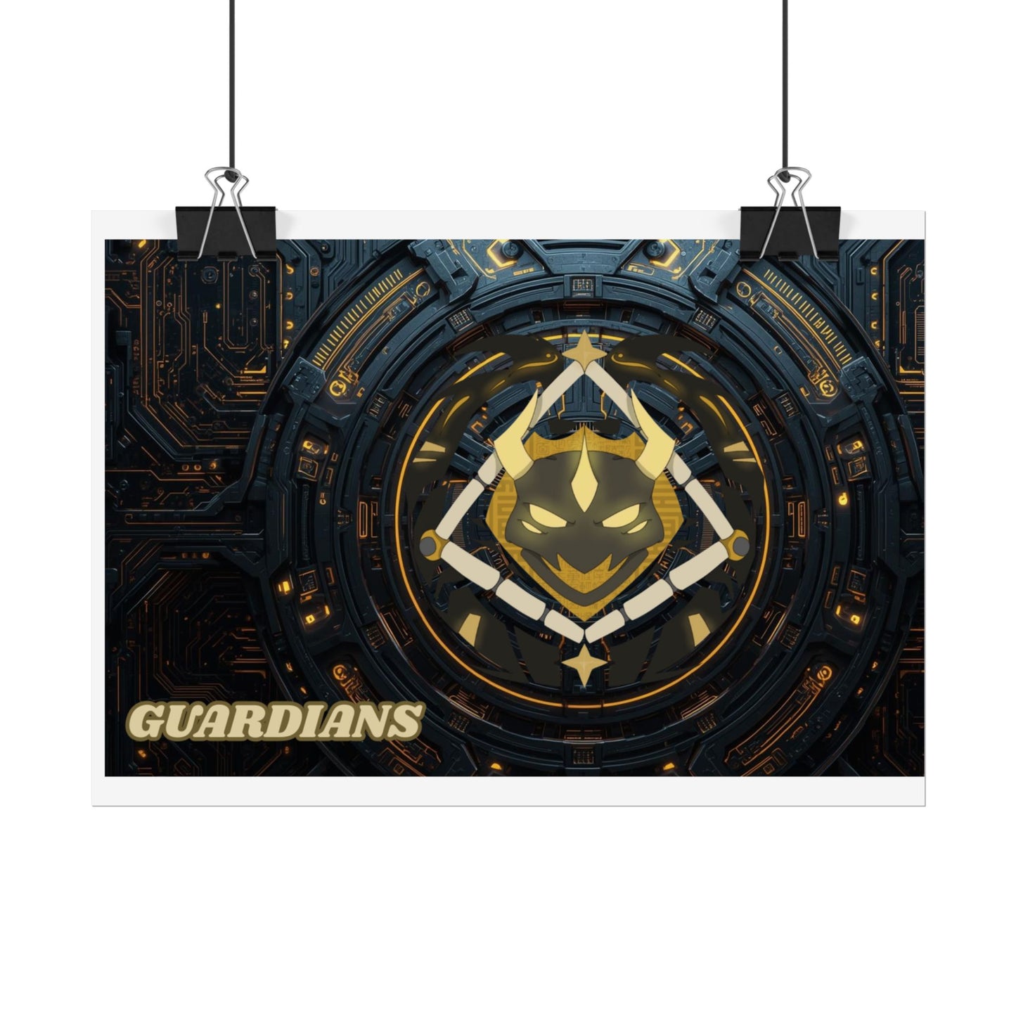 Guardians Emblem Rolled Poster