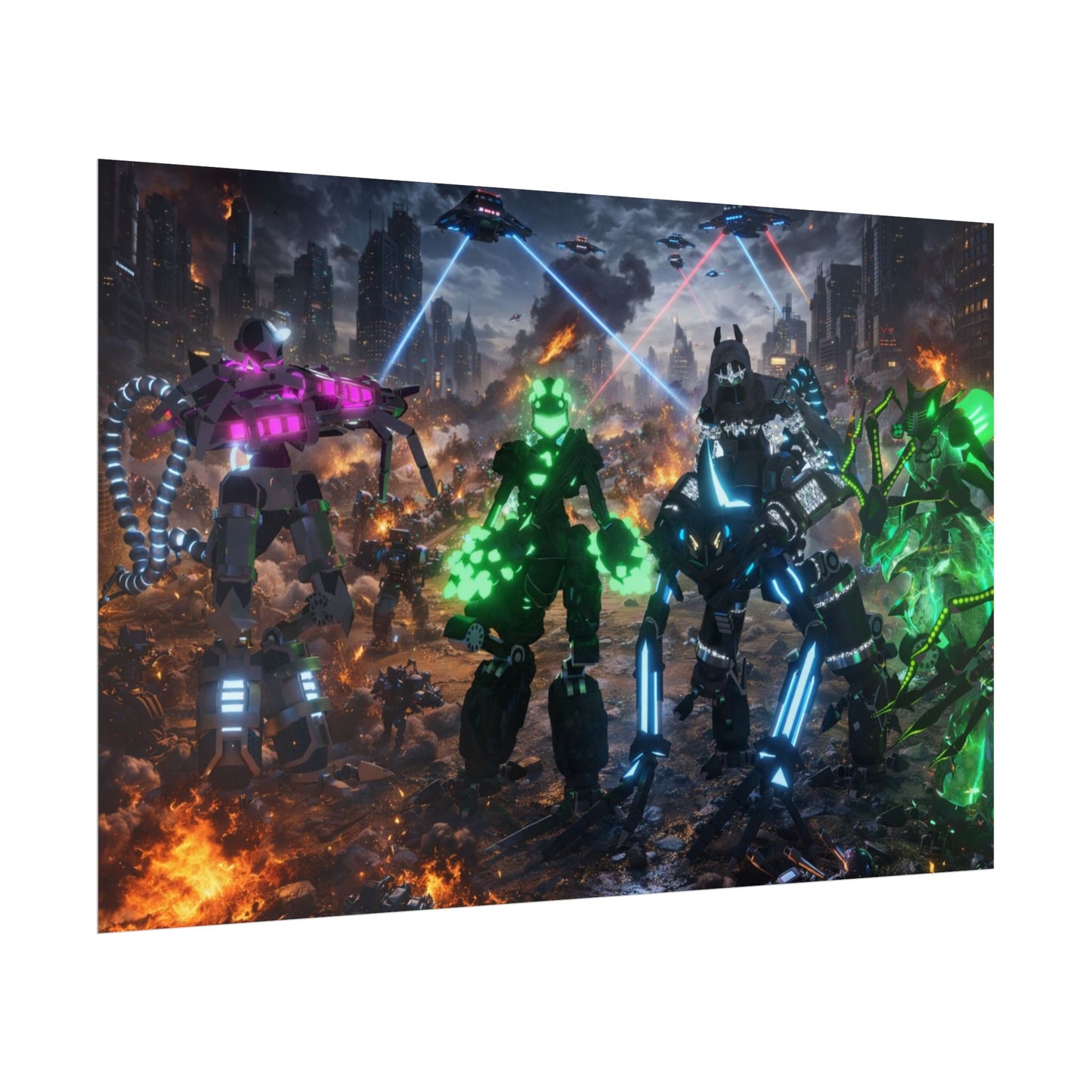 "A Cybernetic Fall" Poster