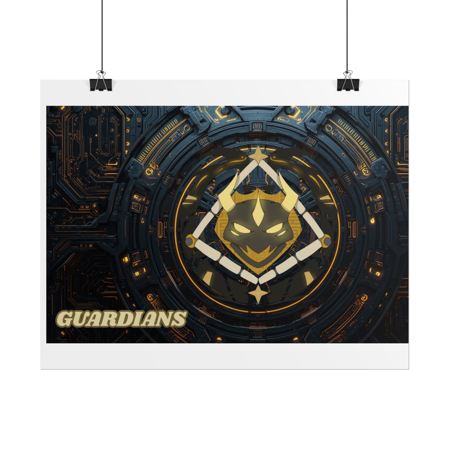 Guardians Emblem Rolled Poster