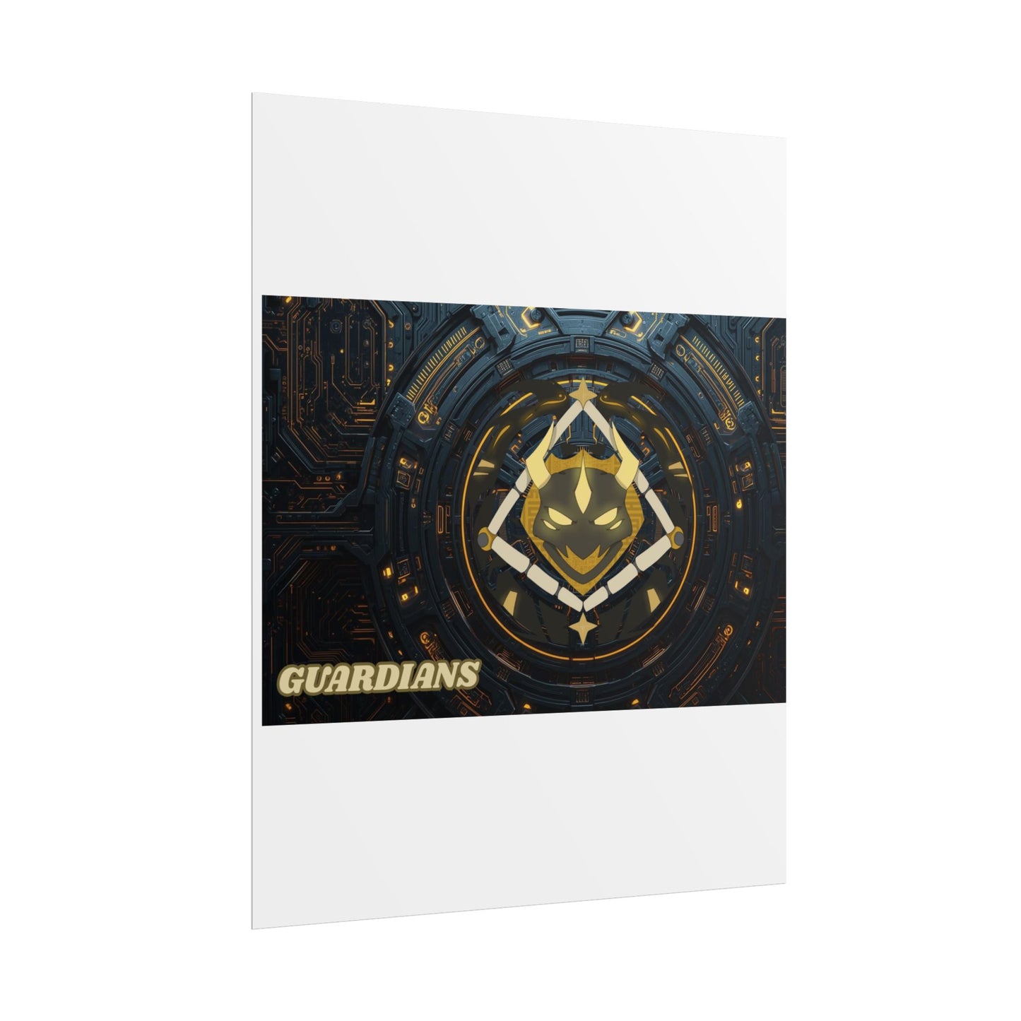 Guardians Emblem Rolled Poster