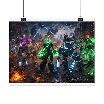 "A Cybernetic Fall" Poster