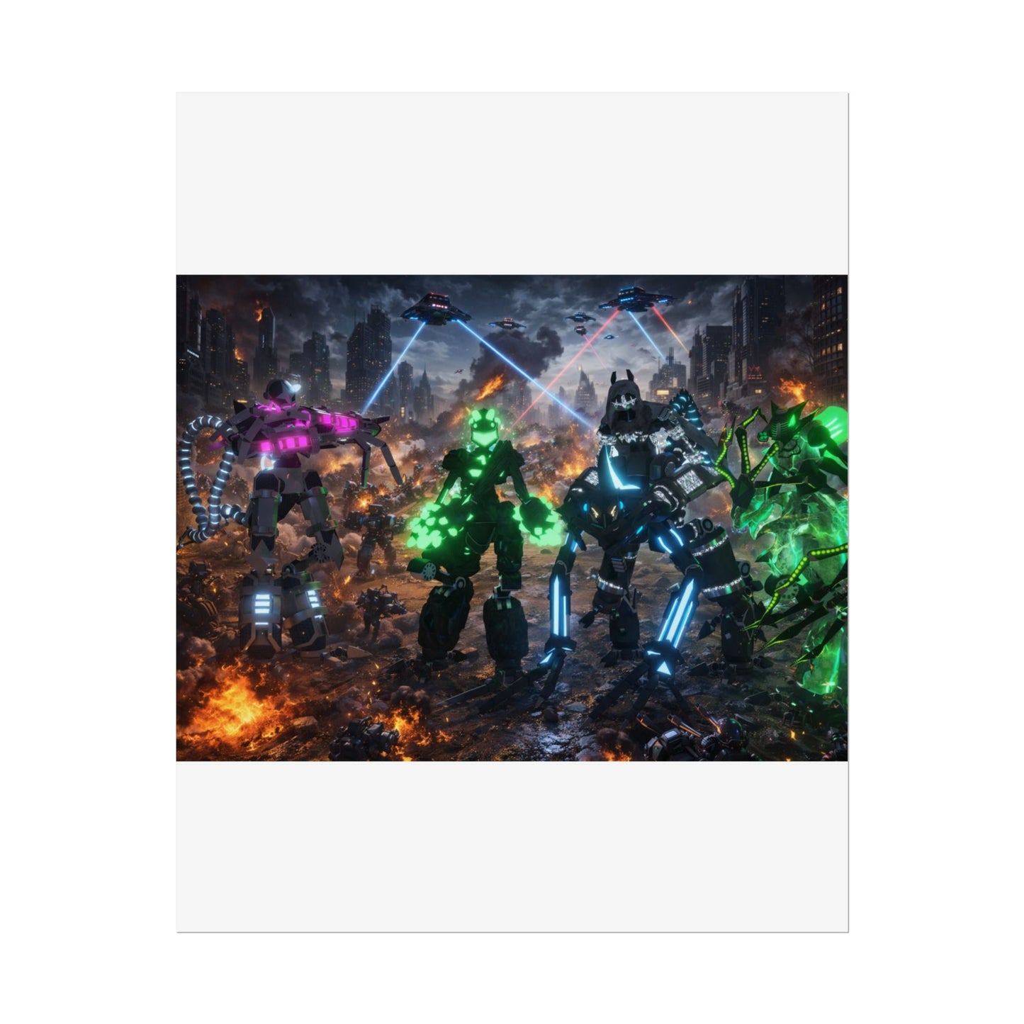 "A Cybernetic Fall" Poster