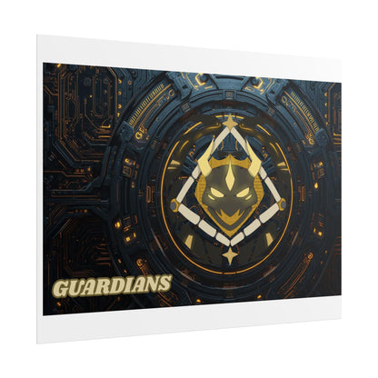 Guardians Emblem Rolled Poster