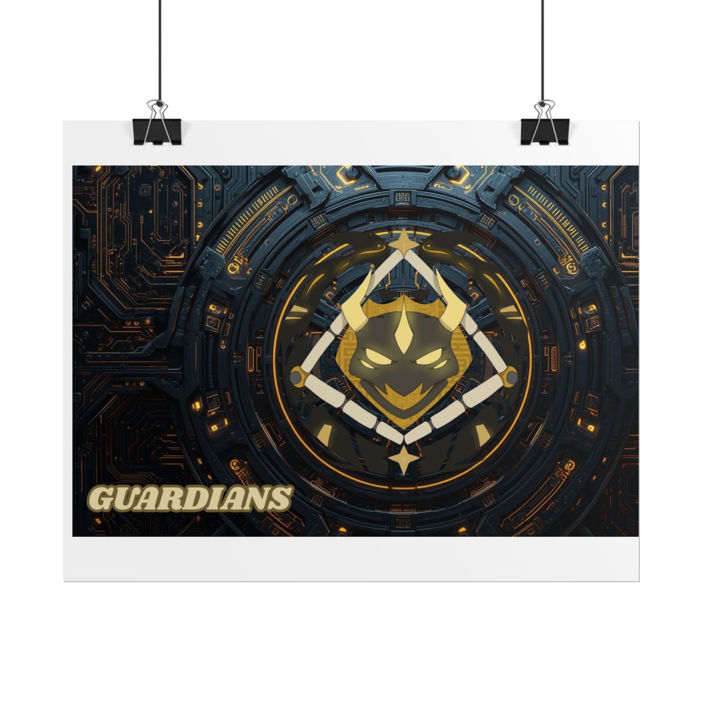 Guardians Emblem Rolled Poster