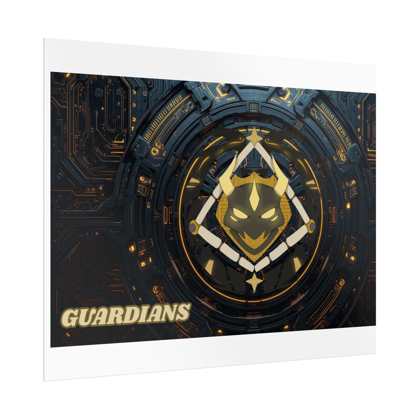 Guardians Emblem Rolled Poster