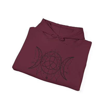 Triple Moon Pentacle Hoodie