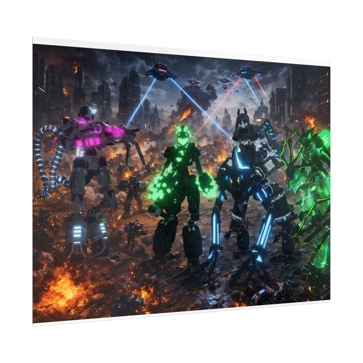 "A Cybernetic Fall" Poster