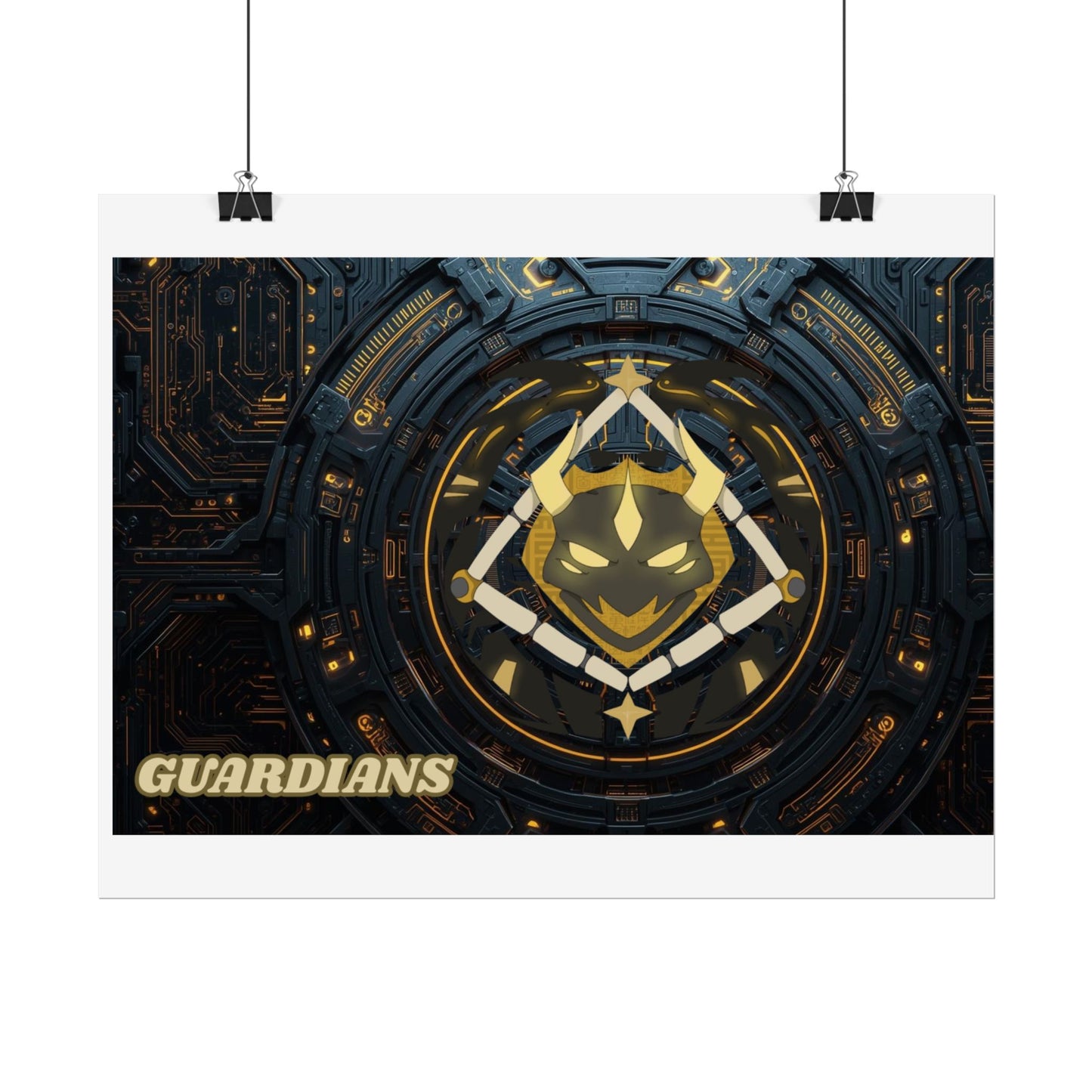 Guardians Emblem Rolled Poster