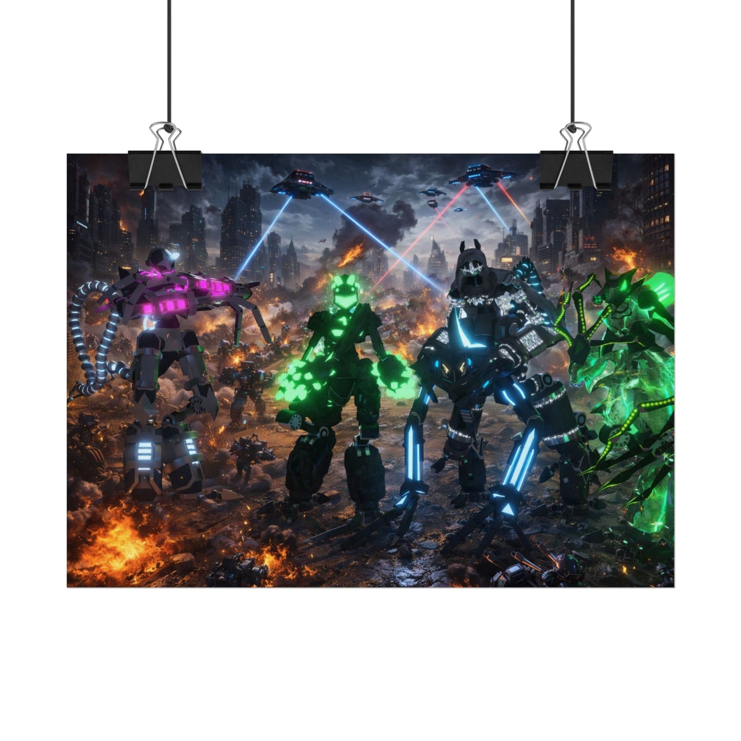 "A Cybernetic Fall" Poster