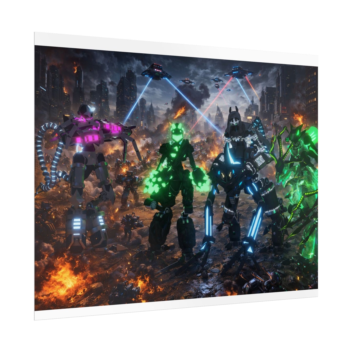 "A Cybernetic Fall" Poster