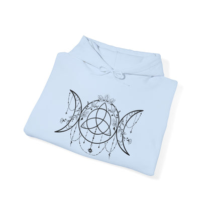 Triple Moon Pentacle Hoodie