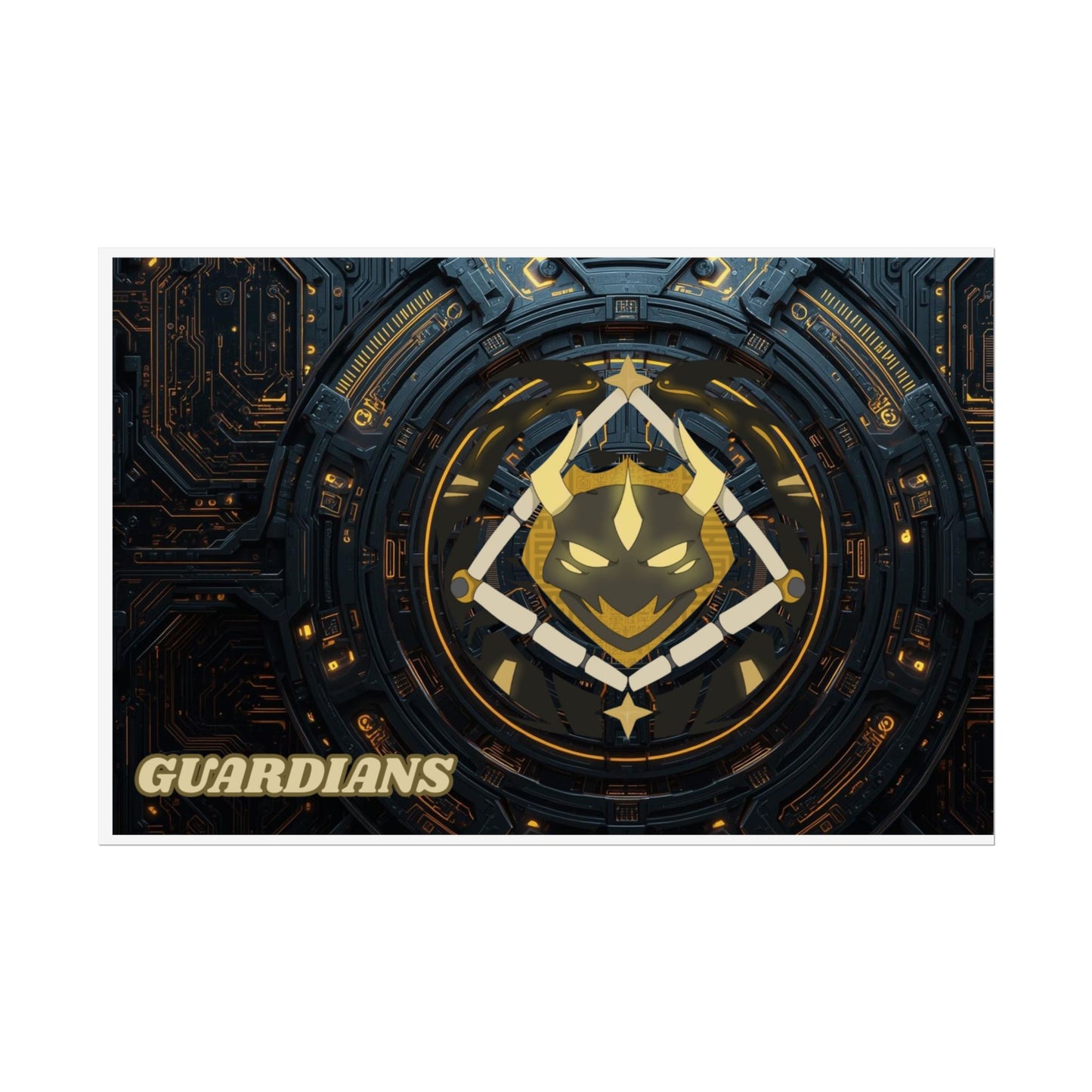 Guardians Emblem Rolled Poster