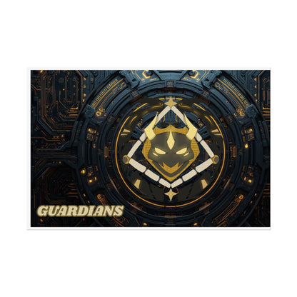 Guardians Emblem Rolled Poster