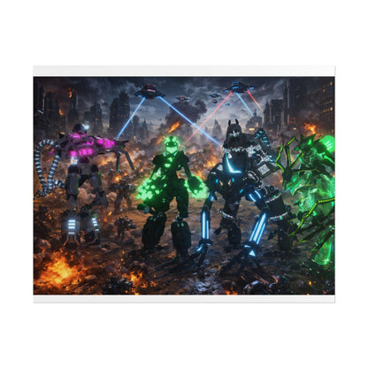 "A Cybernetic Fall" Poster