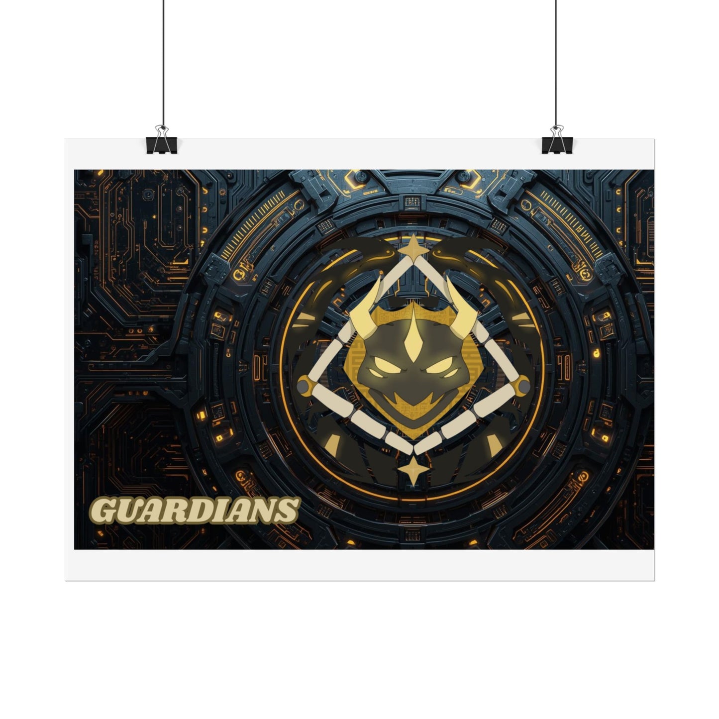 Guardians Emblem Rolled Poster