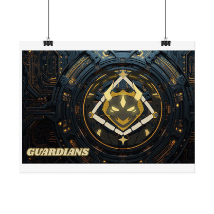 Guardians Emblem Rolled Poster