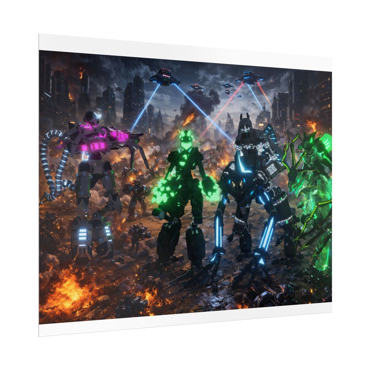 "A Cybernetic Fall" Poster