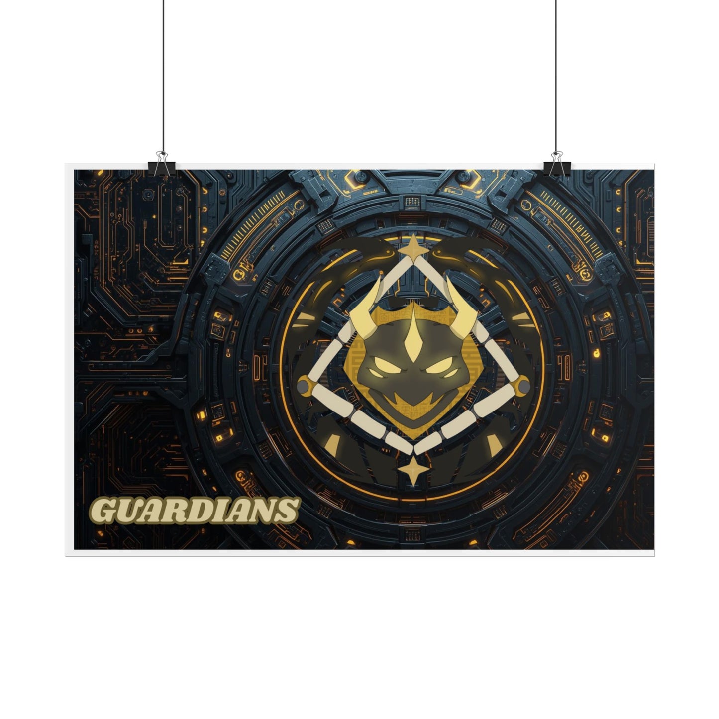 Guardians Emblem Rolled Poster