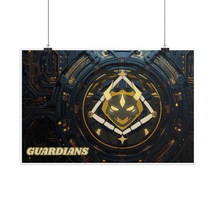 Guardians Emblem Rolled Poster