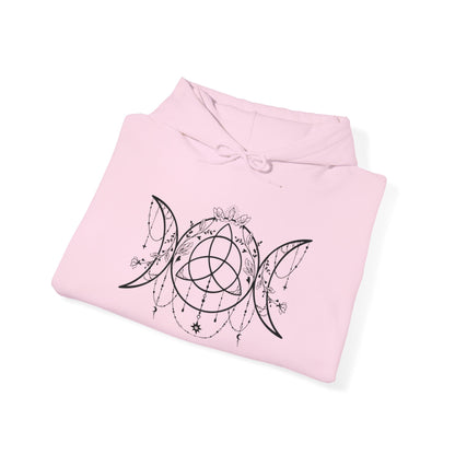 Triple Moon Pentacle Hoodie