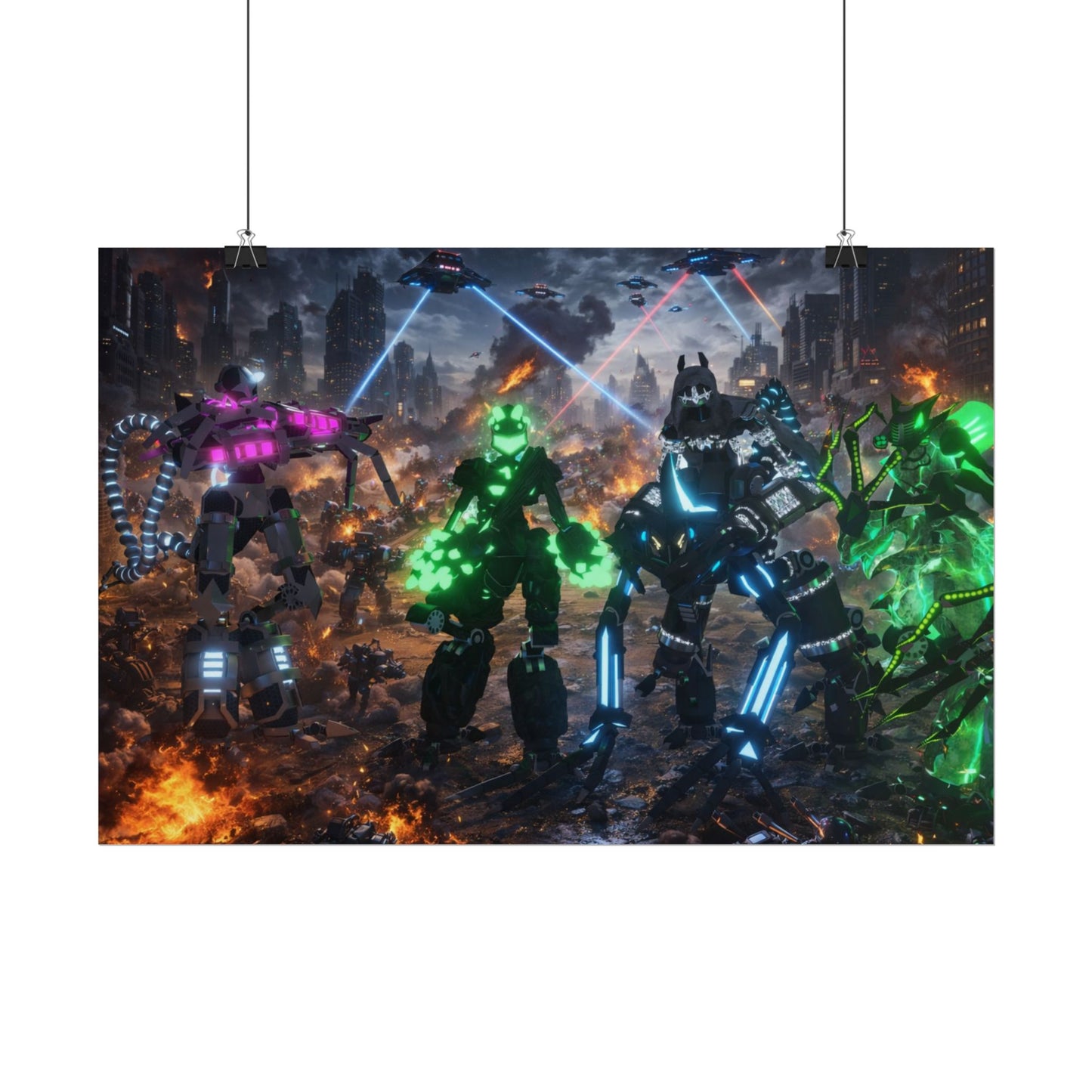 "A Cybernetic Fall" Poster