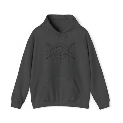 Triple Moon Pentacle Hoodie