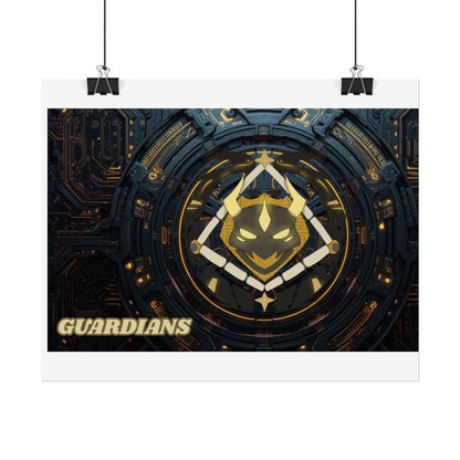 Guardians Emblem Rolled Poster