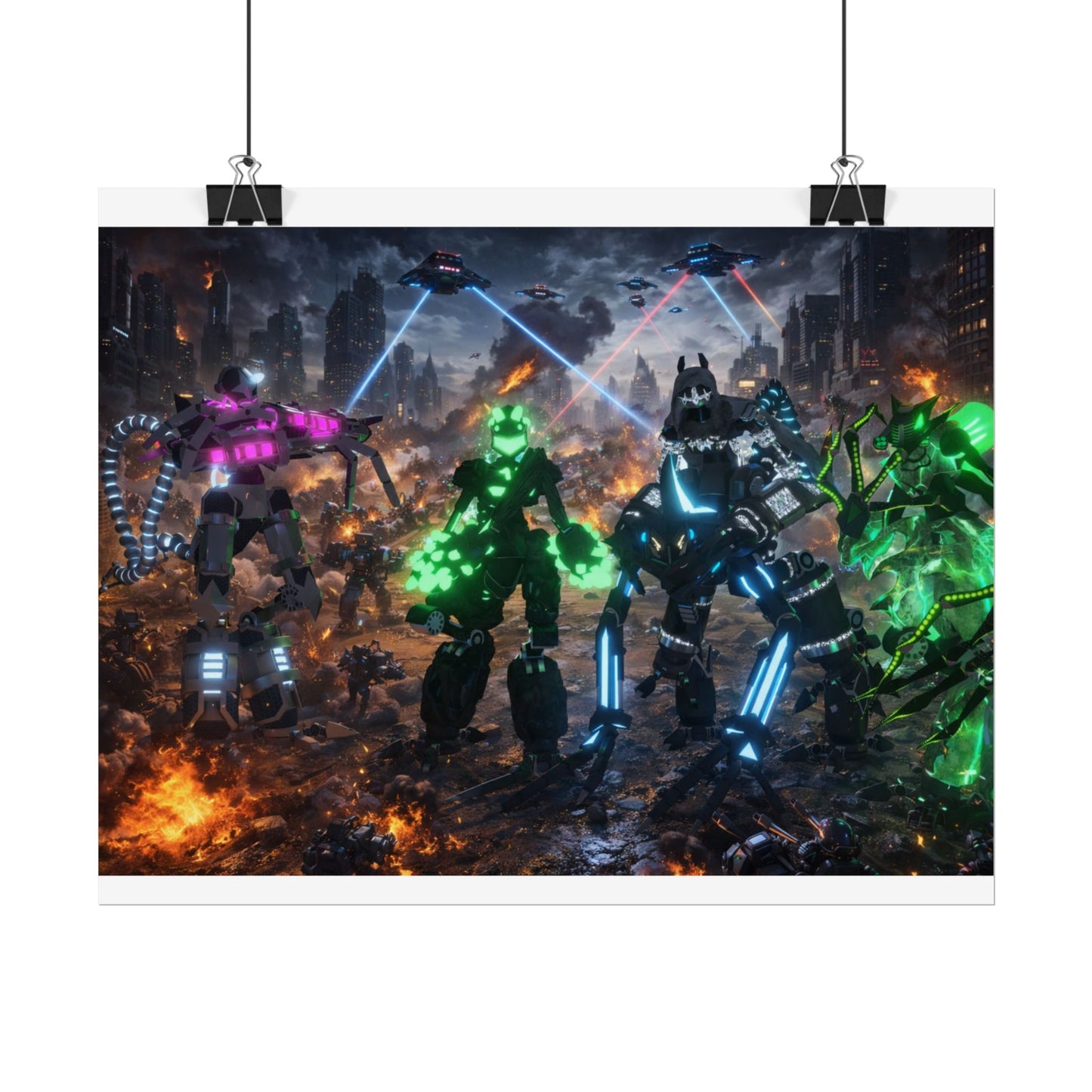 "A Cybernetic Fall" Poster