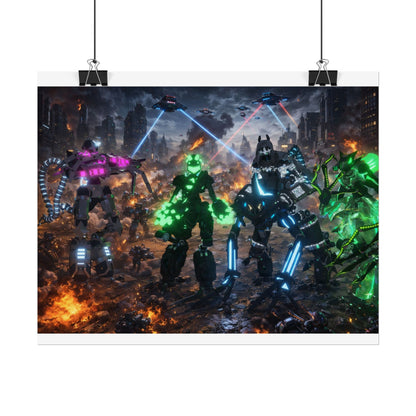 "A Cybernetic Fall" Poster