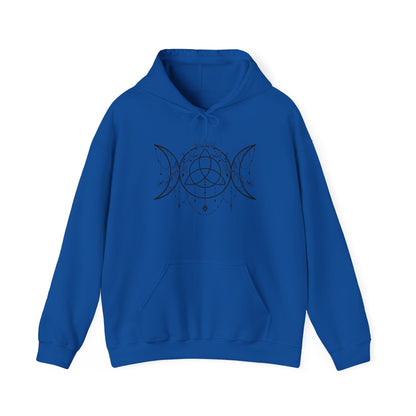 Triple Moon Pentacle Hoodie