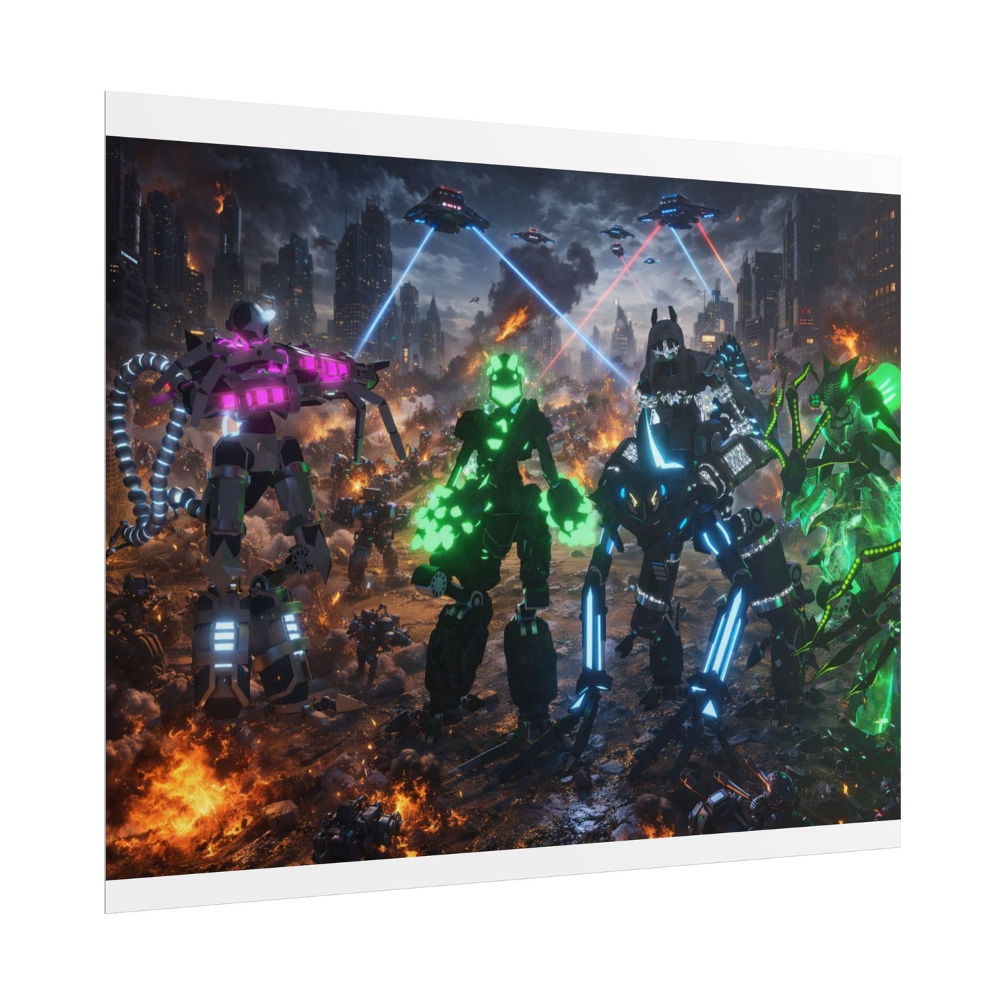 "A Cybernetic Fall" Poster