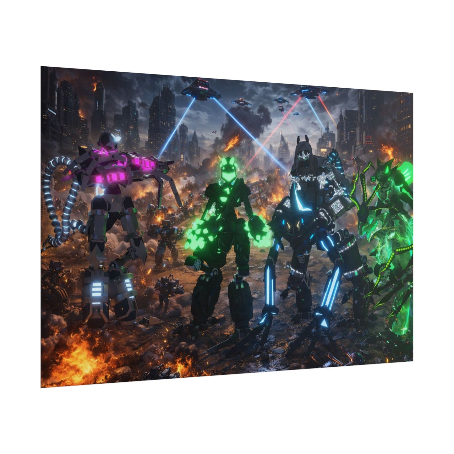 "A Cybernetic Fall" Poster