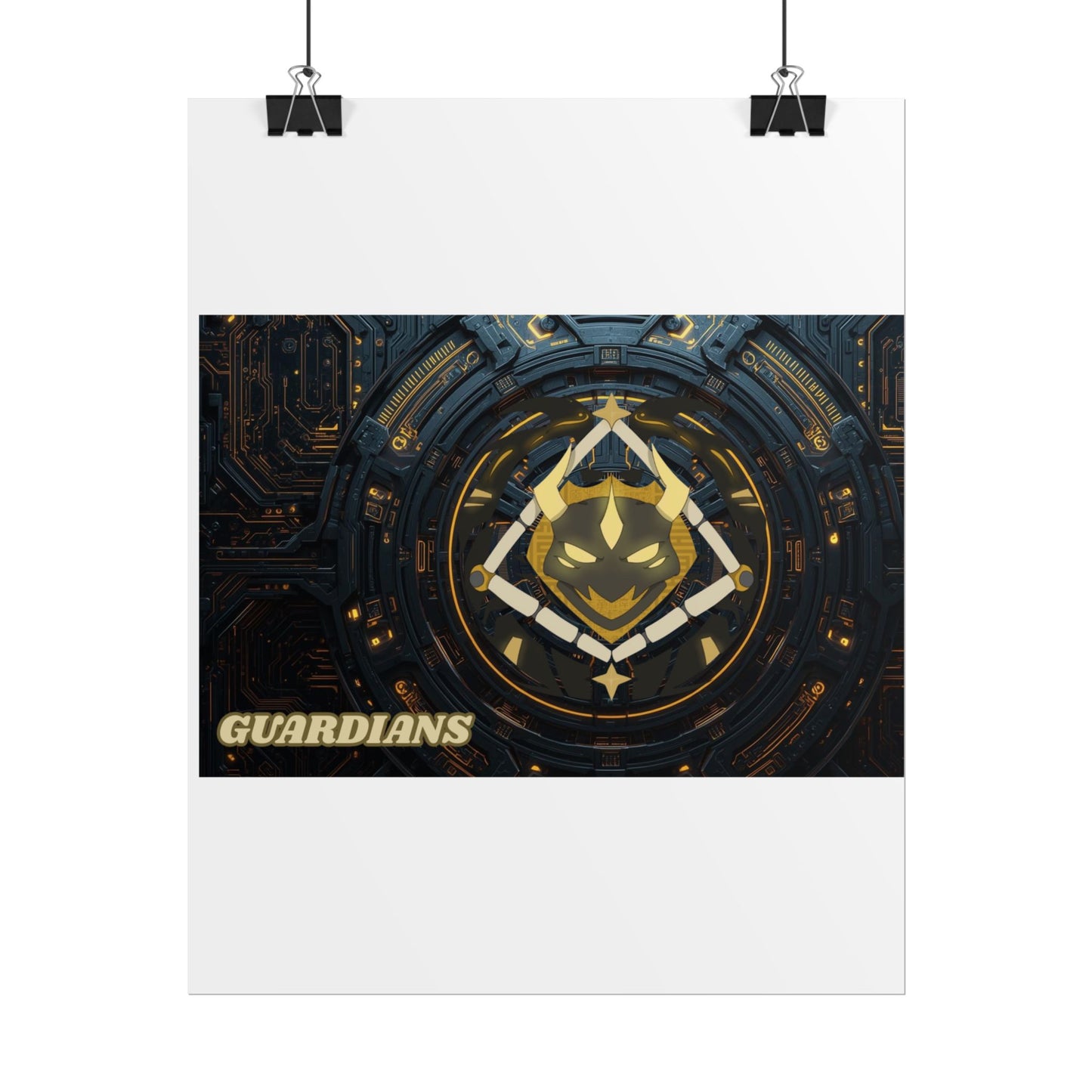 Guardians Emblem Rolled Poster