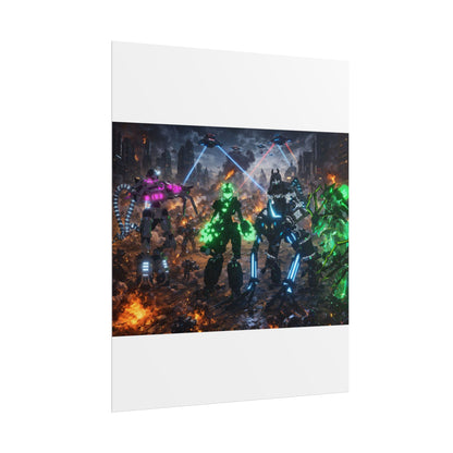 "A Cybernetic Fall" Poster