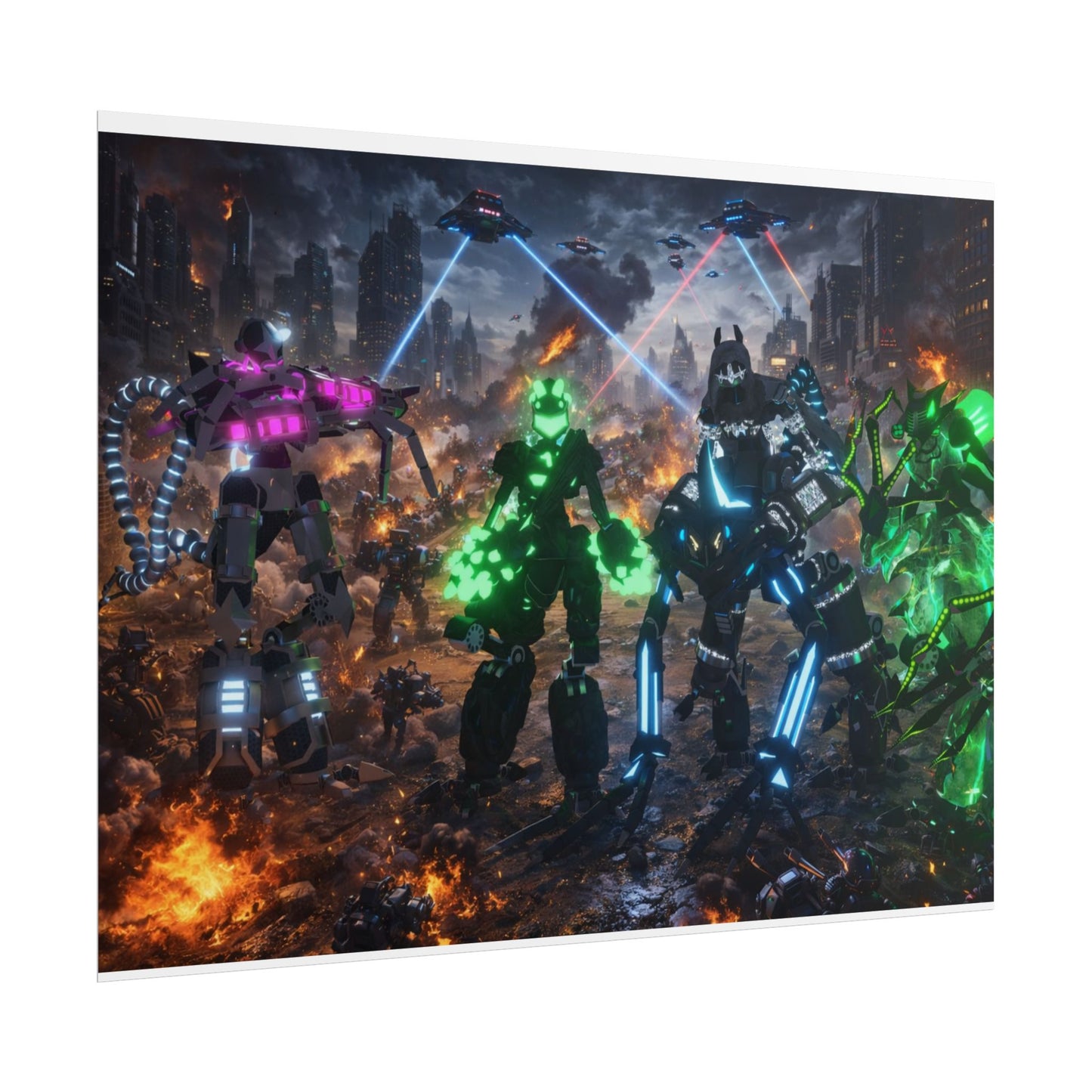 "A Cybernetic Fall" Poster