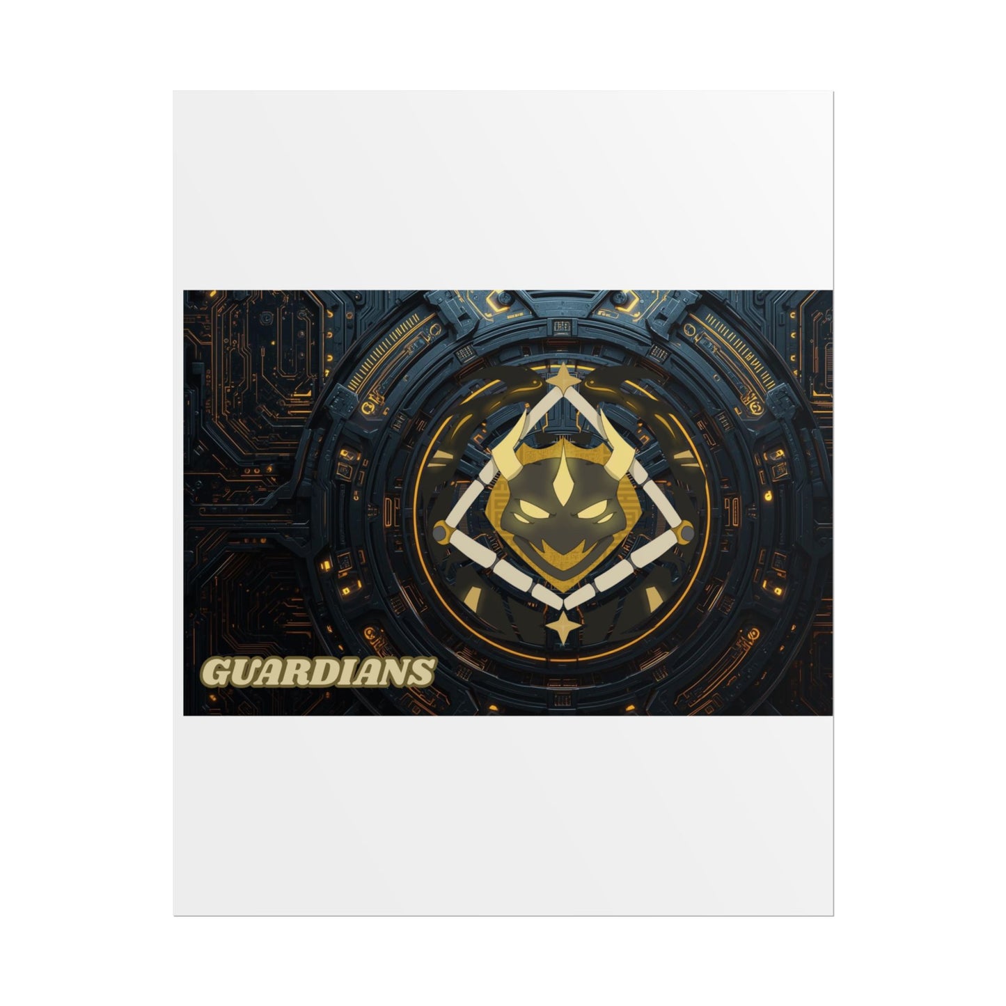 Guardians Emblem Rolled Poster