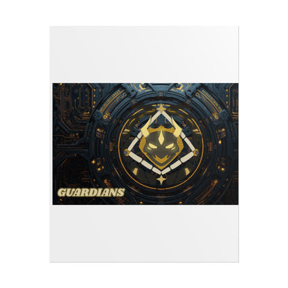 Guardians Emblem Rolled Poster